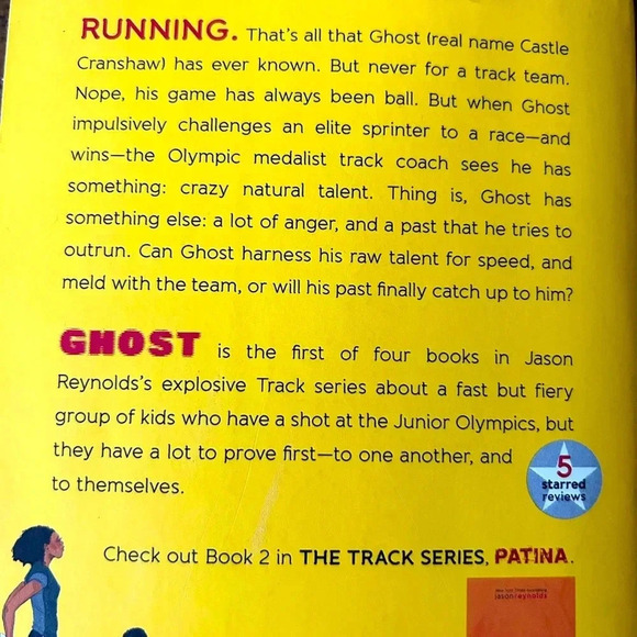Ghost by Jason Reynolds’s Young Adult Fiction - Picture 3 of 4